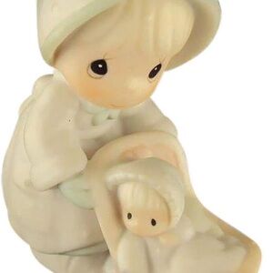 precious moment “dashing through the snow” figurine ornament